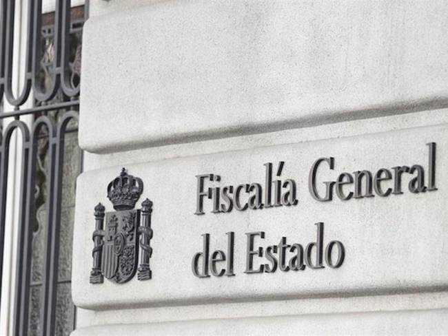 Detalle de la fachada de la sede de la Fiscalía General del Estado / Europa Press