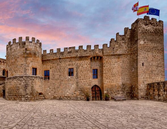 Castillo Monteagudo de las Vicarías, en la provincia de Soria.