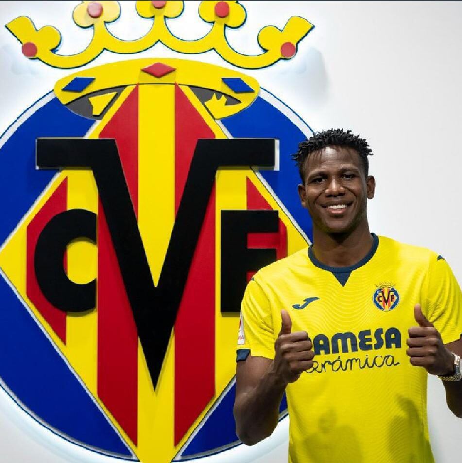 Presentación de Yerson Mosquera con el Villarreal CF