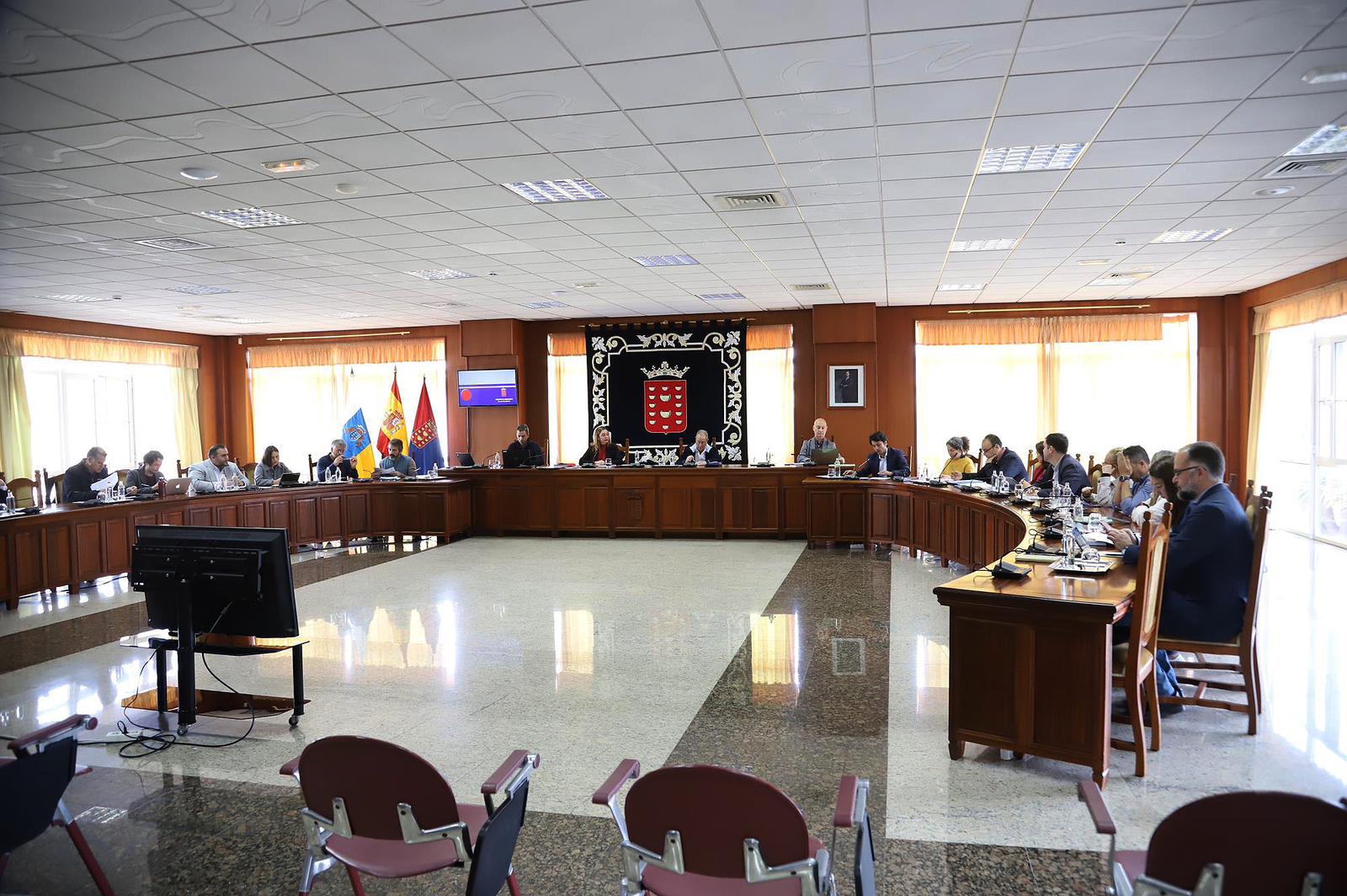 Pleno del Cabildo de Lanzarote.