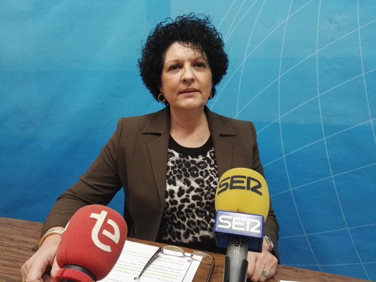 La concejala del PP, Manuela Mora
