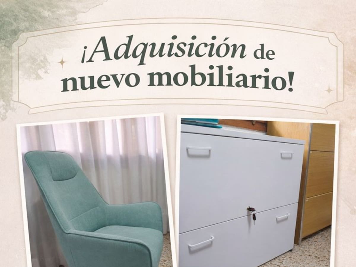 La Asociación "Nueva Vida" renueva su mobiliario gracias a la subvención del IRPF