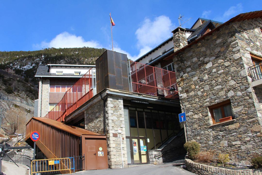 L'escola andorrana de Canillo.