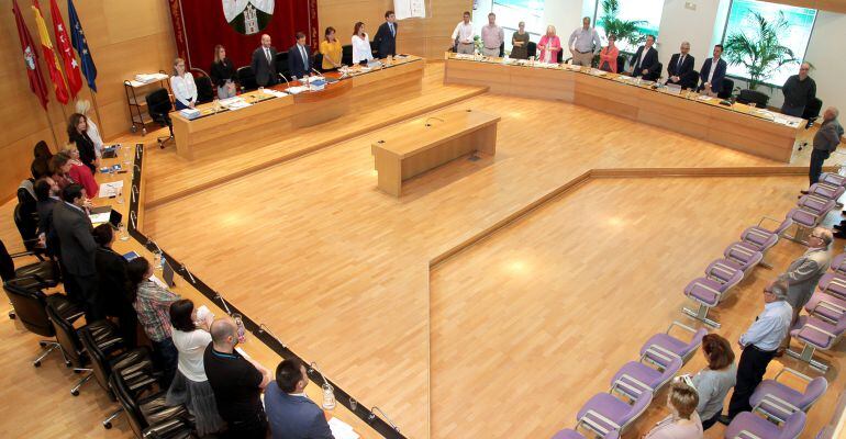 Sesión de abril del pleno municipal de Alcobendas