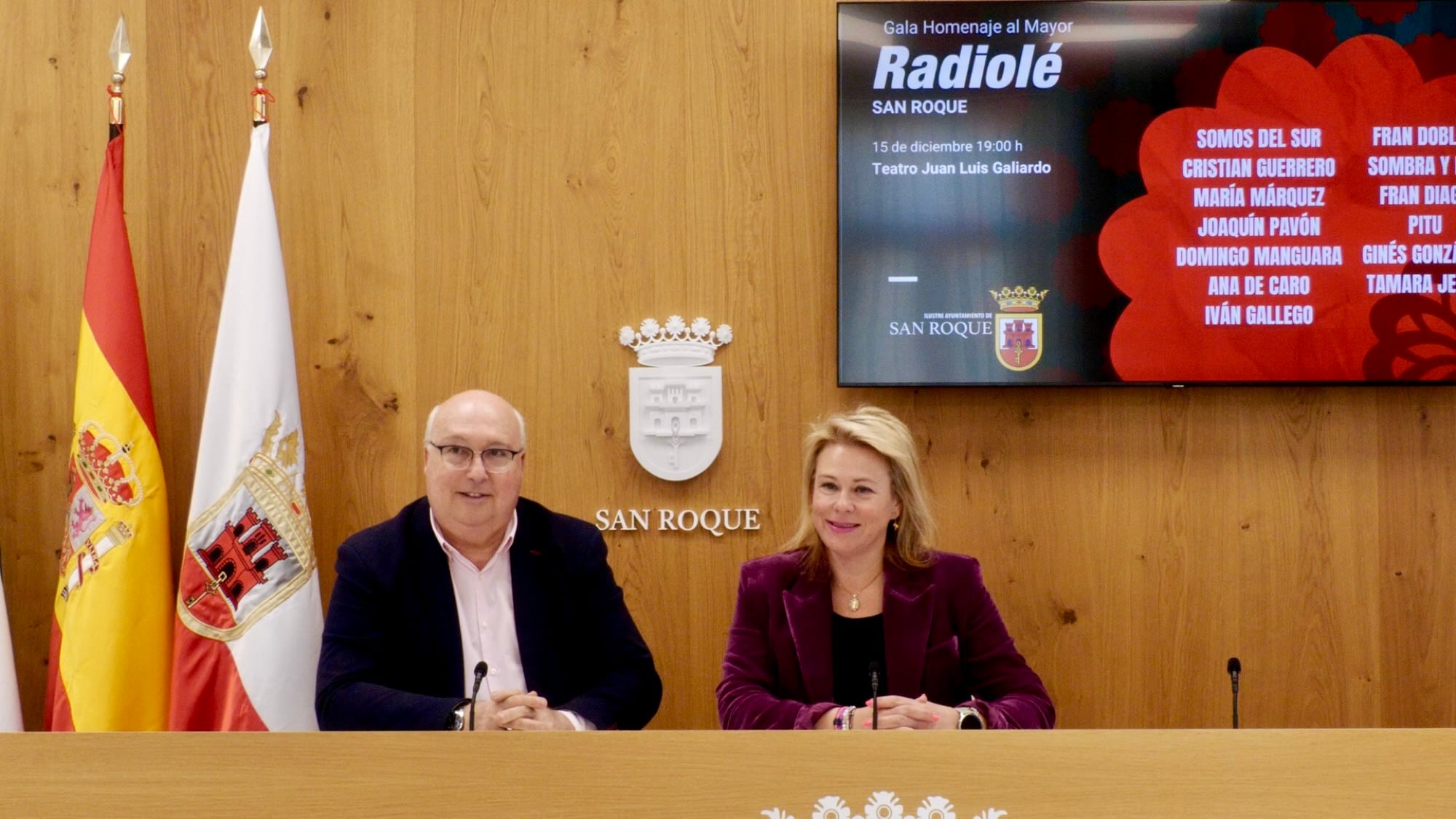 Presentación de la gala hoy en San Roque