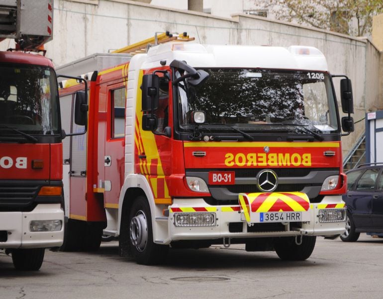 Coche de bomberos en una imagen de archivo