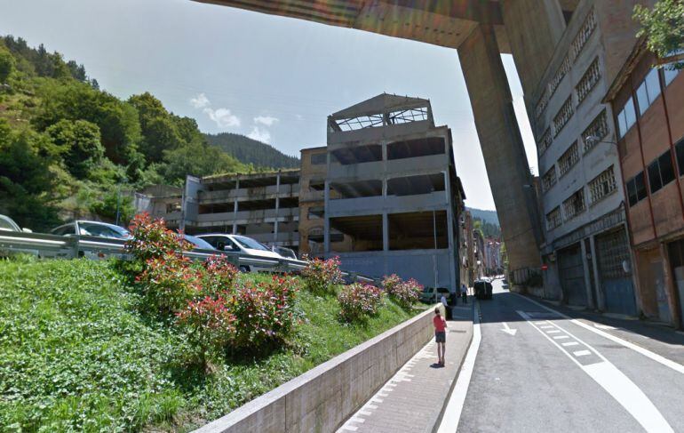 Imagen del barrio de Txonta, en Eibar