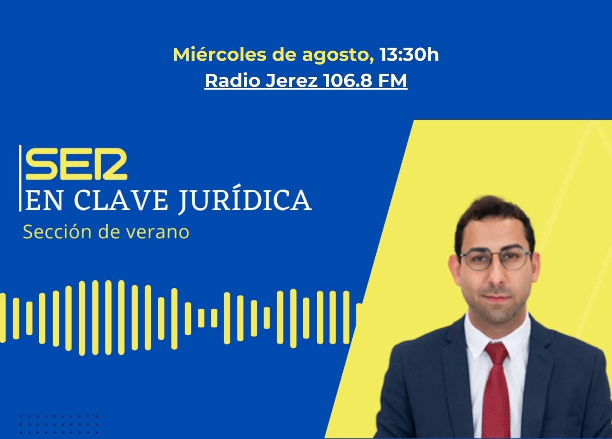 Mario Guerrero, abogado y colaborador en Radio Jerez