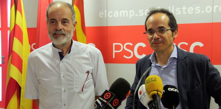 Joan Ruíz (esquerra), continuarà al Congrés mentre Francesc Vallès (dreta), no repetirà al parlament espanyol. 