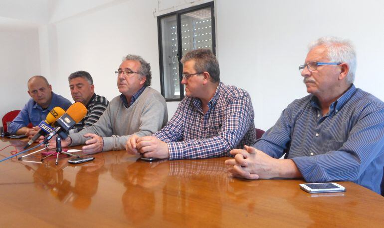 Miembros del Comité de empresa de Adif-Jaén.