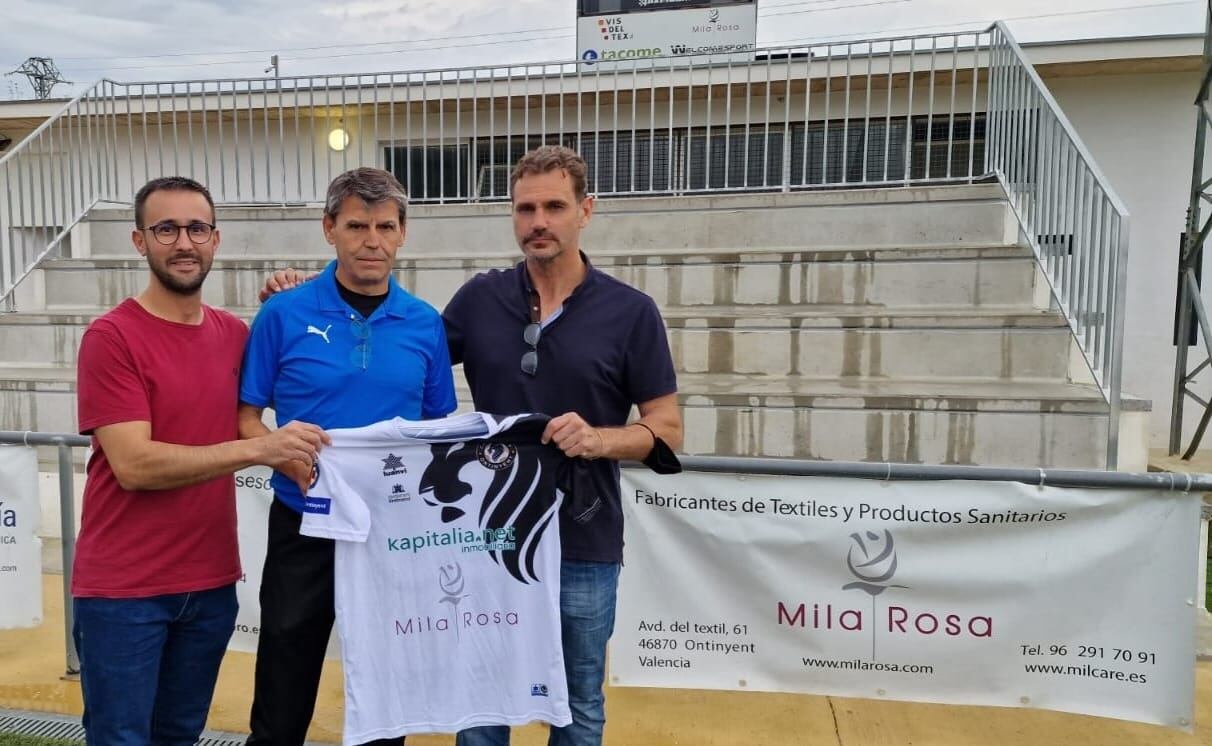 Ángel Guarner quan va ser presentat