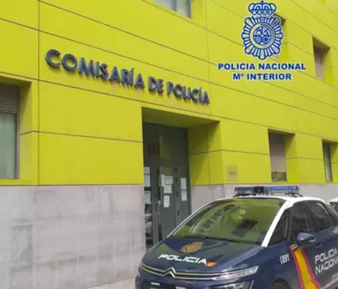 Fachada de la comisaría de la Policía Nacional en Cartagena