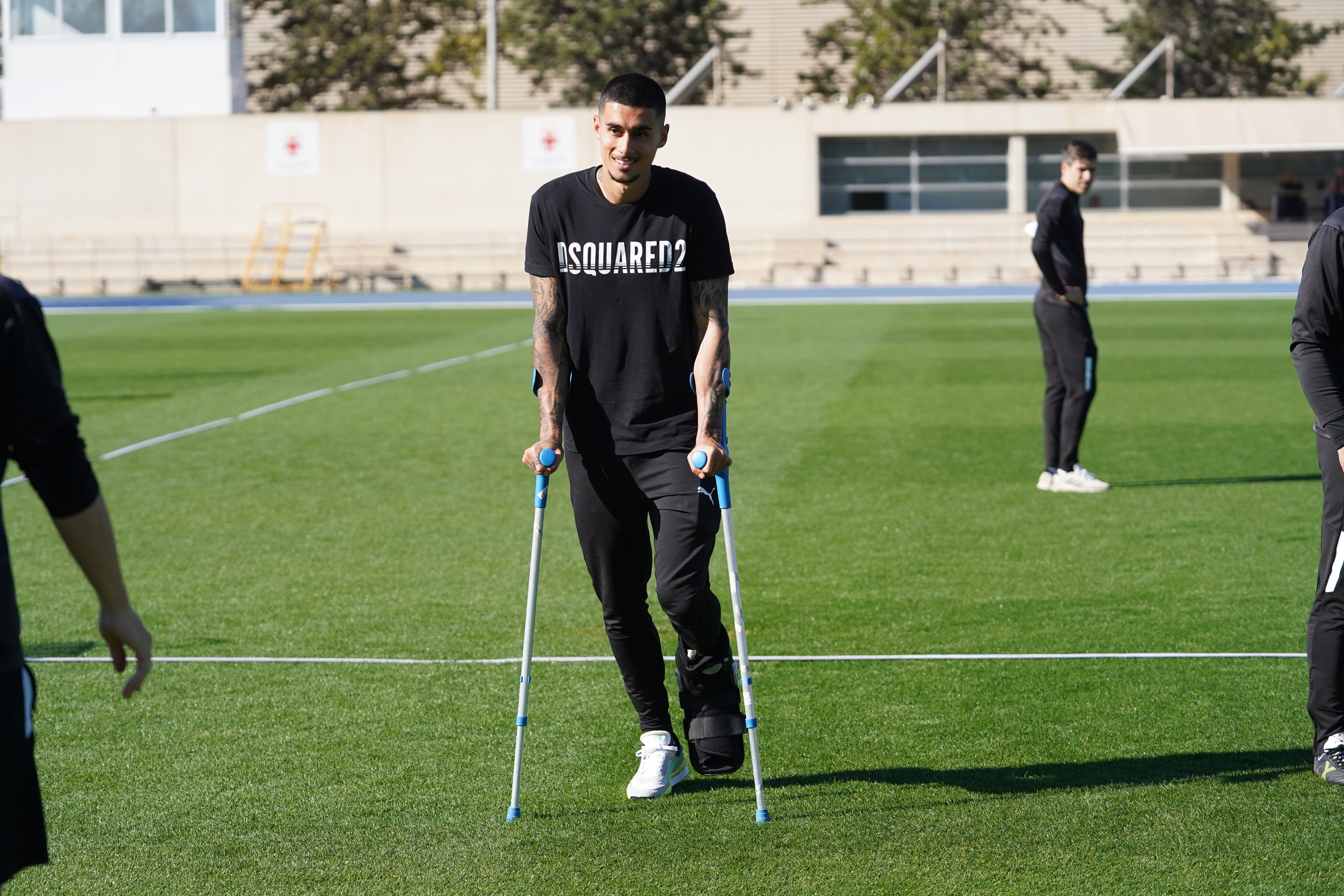 Chumi ha sido operado del quinto metatarsiano del pie izquierdo.