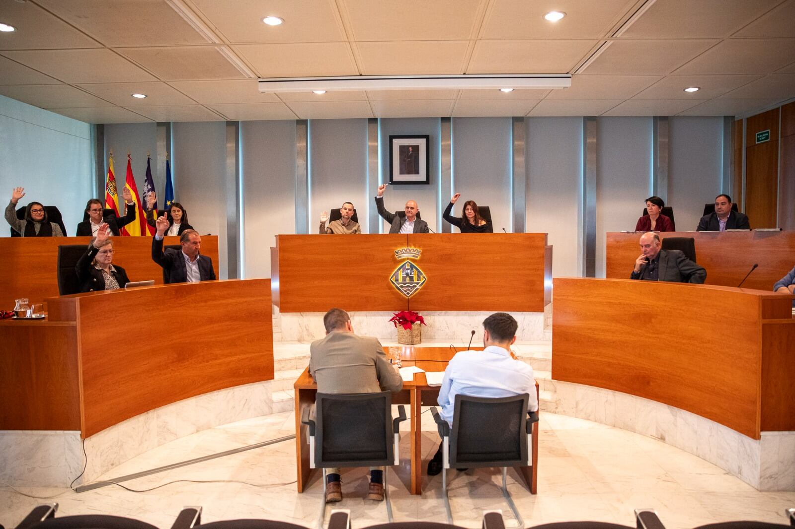 Votación del presupuesto de 2026