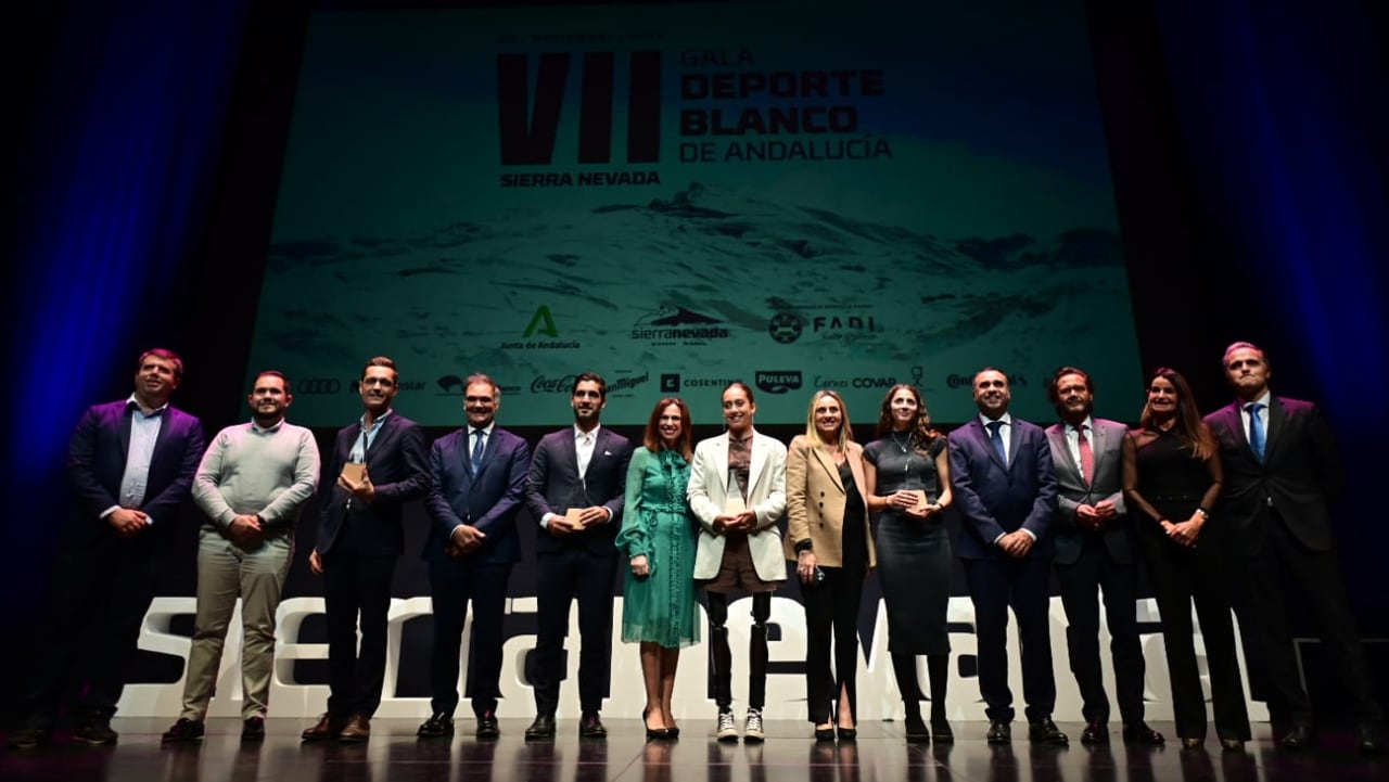 Gala del Deporte Blanco en Granada como anticipo de la nueva temporada de esquí 2023/24 en Sierra Nevada