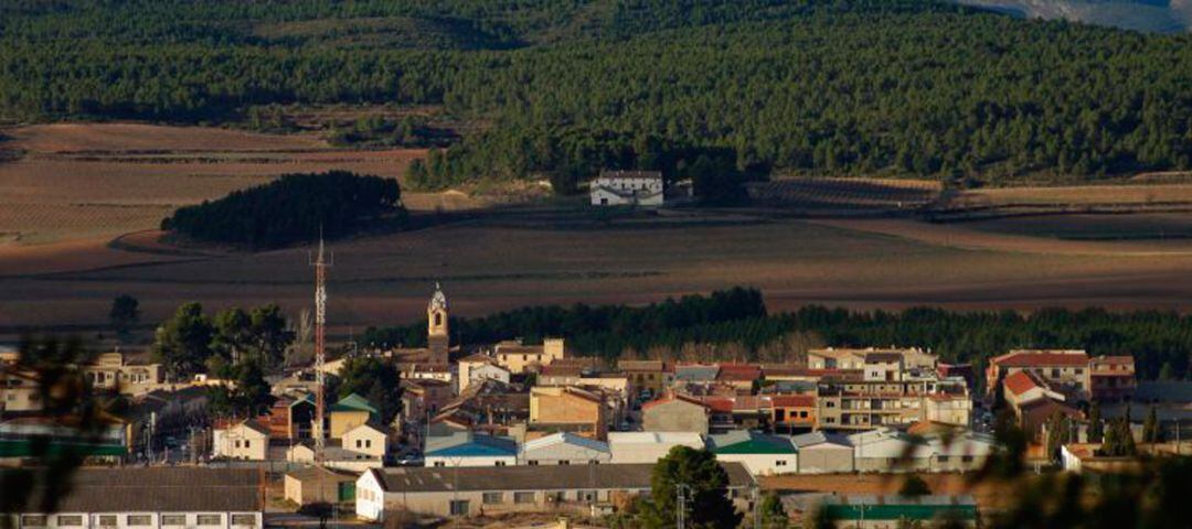 Vista aèrea de Fontanars dels Alforins