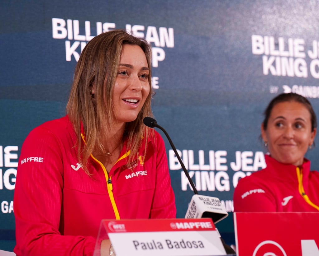 Paula Badosa, componente del equipo español para la Billie Jean King Cup