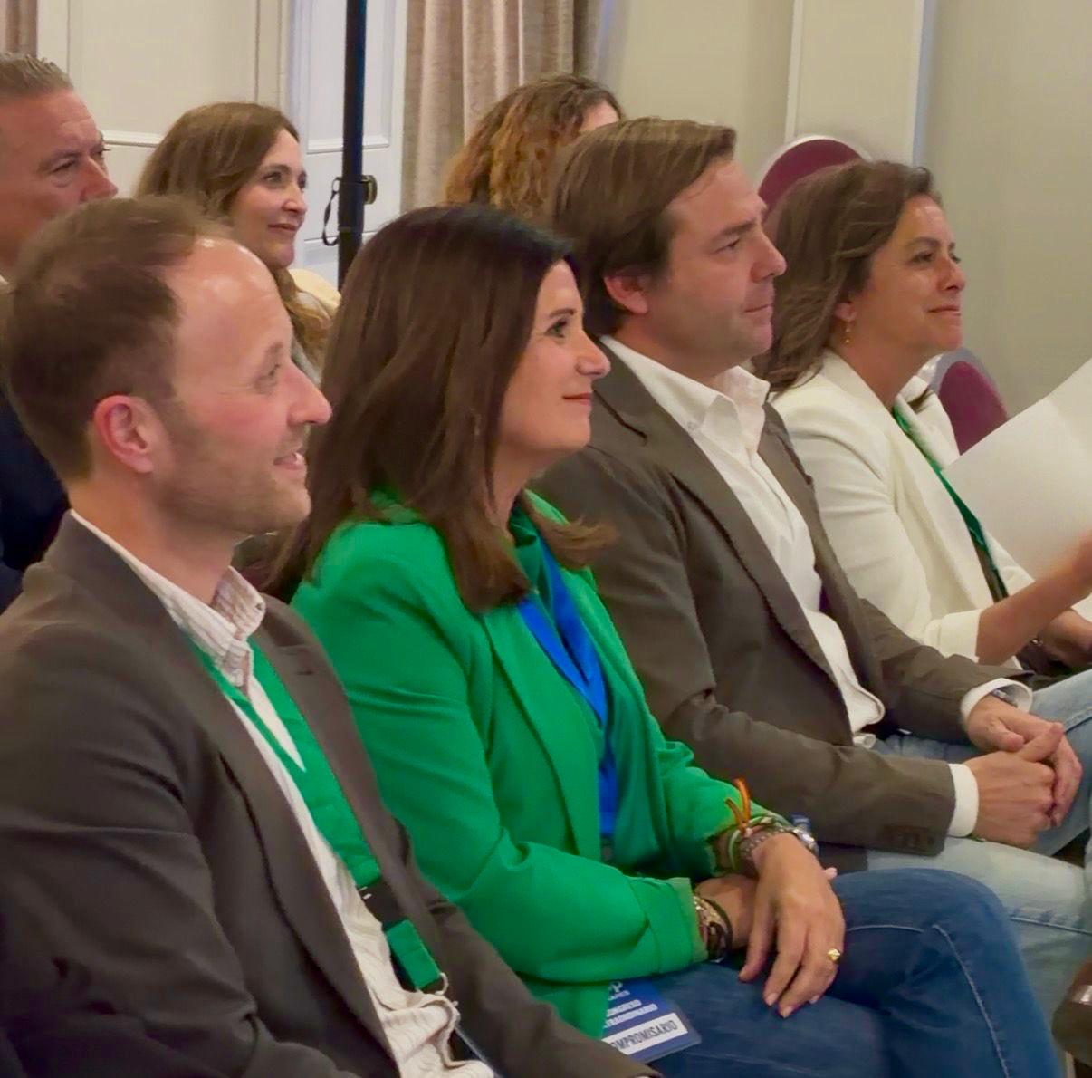 Eric Domínguez, Auxi del Olmo, Antonio Repullo y Catalina García
