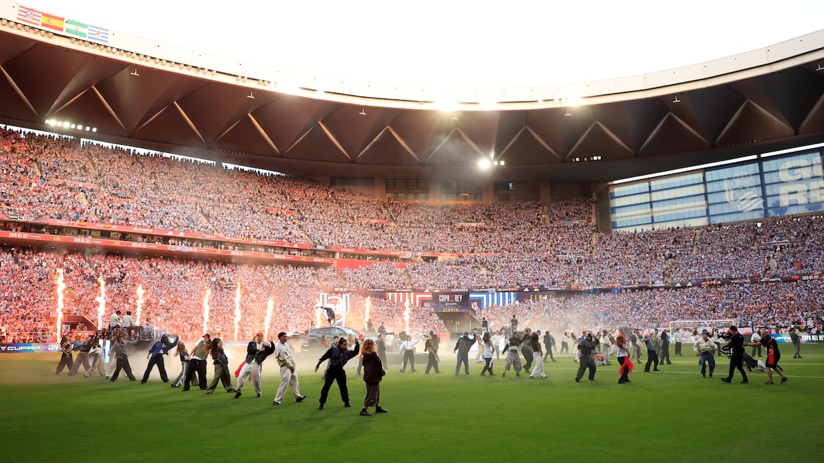 Dudas en Carrusel Deportivo con el espectáculo a pie de campo antes de la final: "No parece lo más procedente"