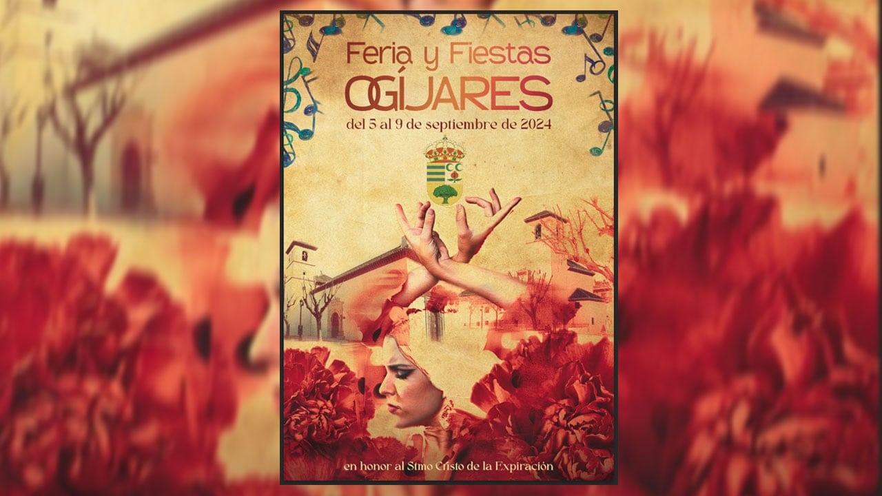 Cartel de las Fiestas de Ogíjares 2024