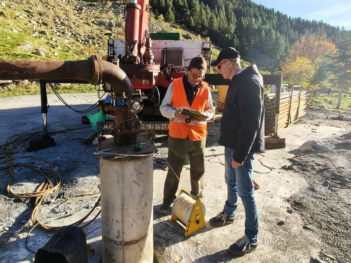 Las catas realizadas en el Balneario de Benasque por la DPH y el ayuntamiento garantizan su uso como centro termal
