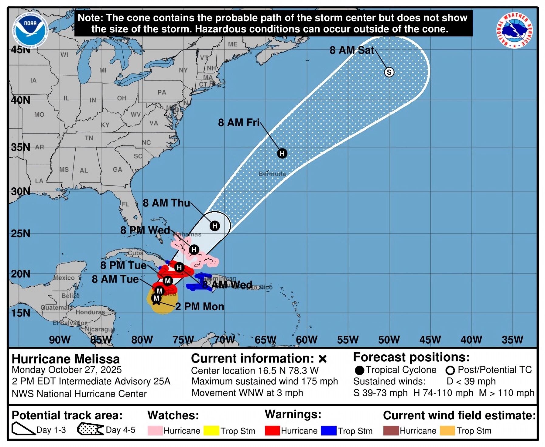 Imagen cedida por la Oficina Nacional de Administración Oceánica y Atmosférica de Estados Unidos (NOAA), a través del Centro Nacional de Huracanes (NHC), EFE/ NOAA-NHC