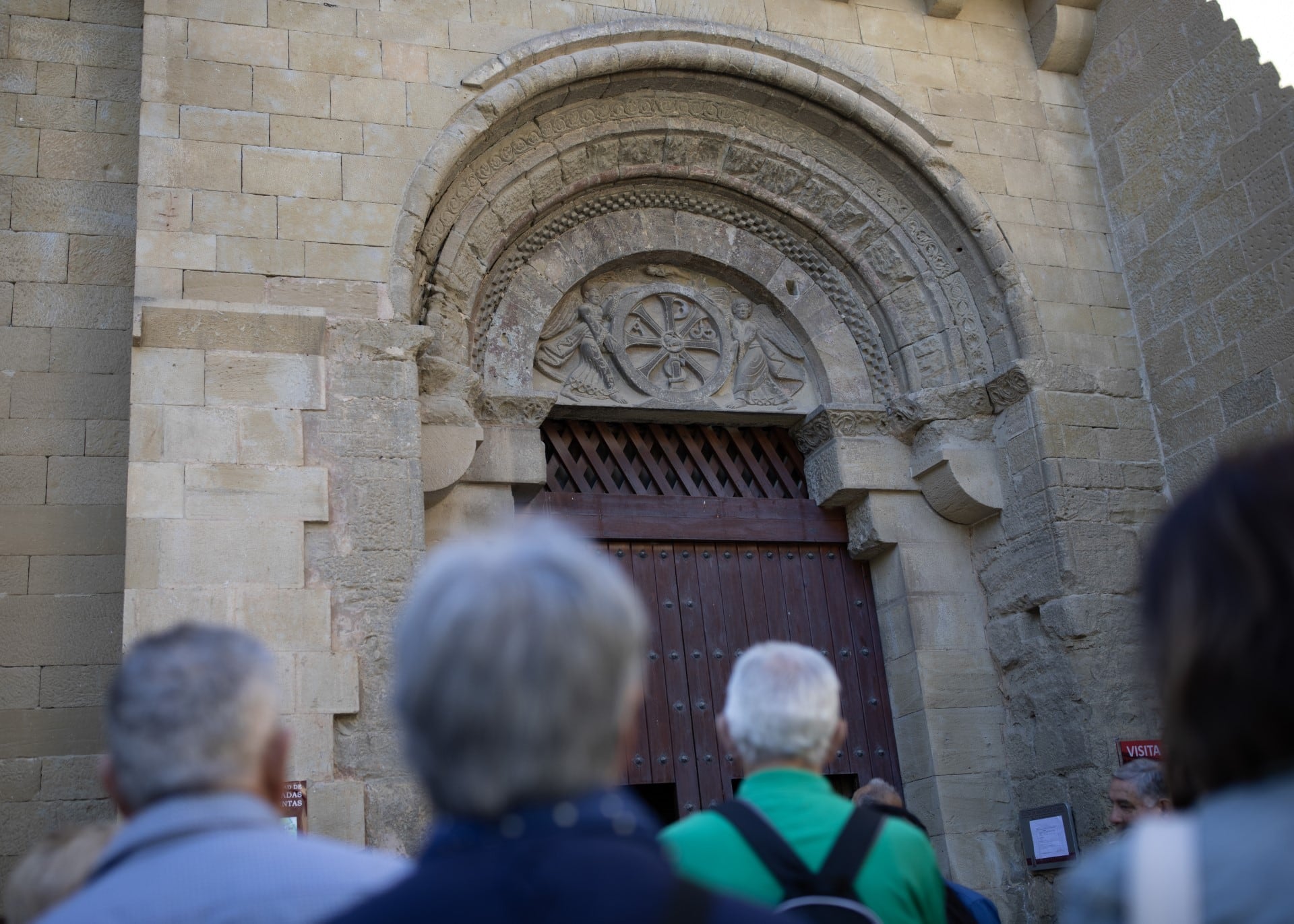 Visitas guiadas que pasan por el Monasterio de San Pedro el Viejo. Fotografía de Álvaro Calvo