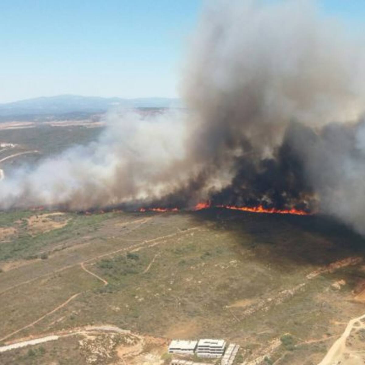 El incendio de Santa Margarita en imagenes