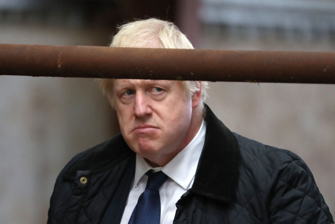 El primer ministro Boris Johnson