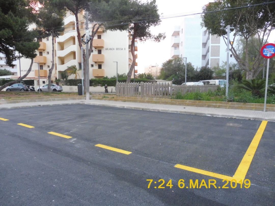 Imagen de la zona donde se ubicará la 'deixallería' móvil