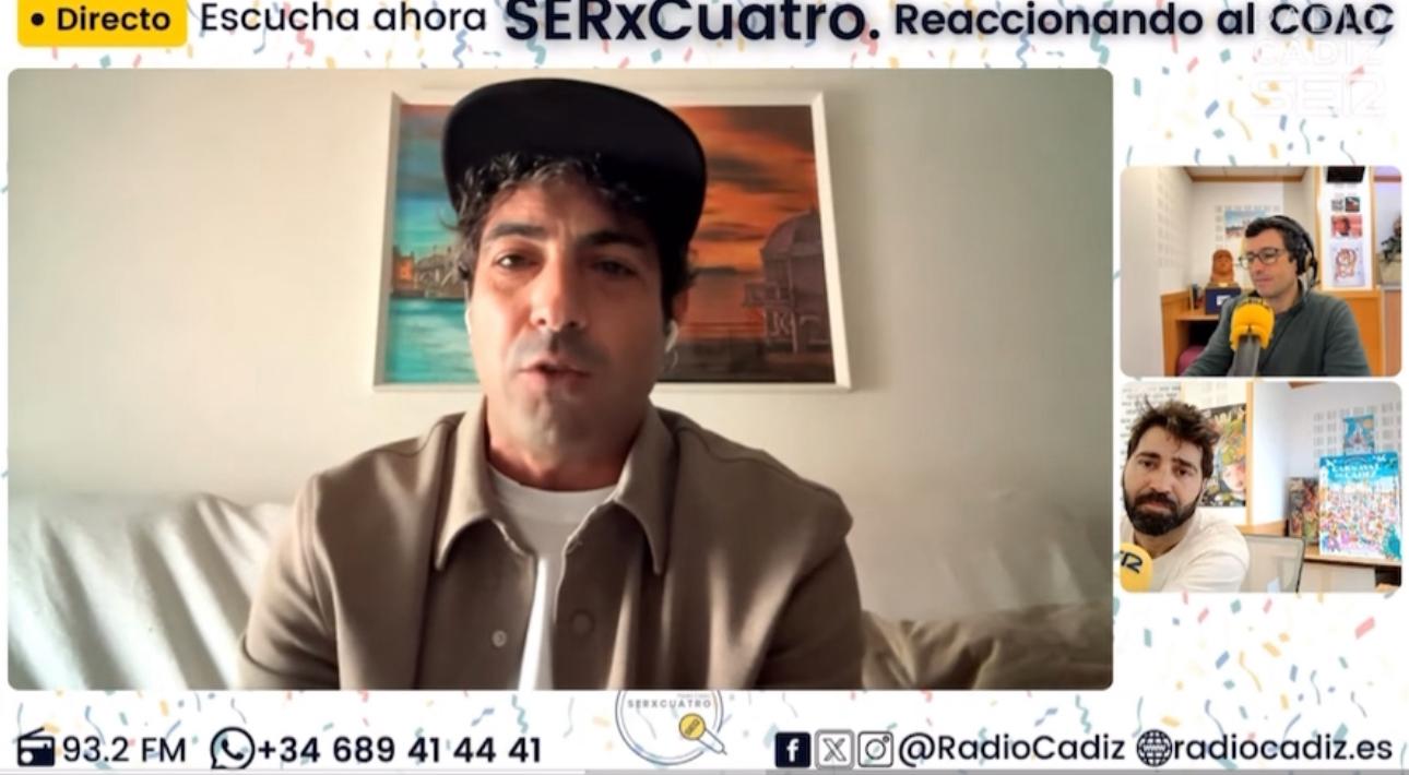 Antonio Álvarez Bizcocho en el Reaccionando de SERxCuatro.
