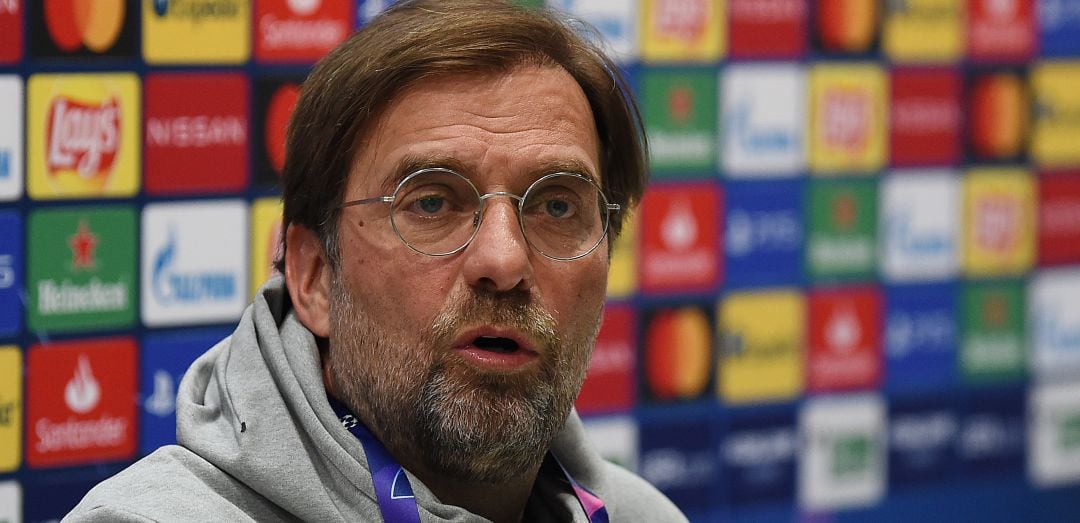 Jürgen Klopp, durante la rueda de prensa previa al partido