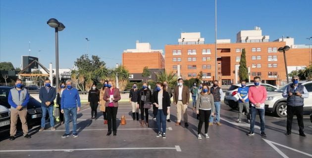 Delegación del PPRM en la protesta organizada por &#039;Más Plurales&#039;