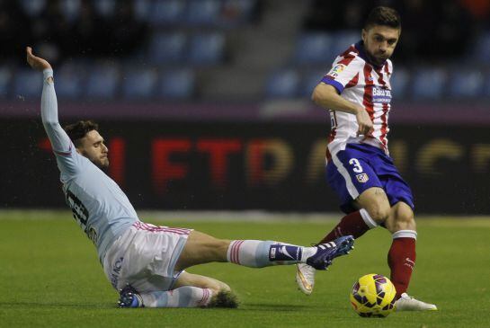 El jugador del Atlético Guilherme Siqueira.