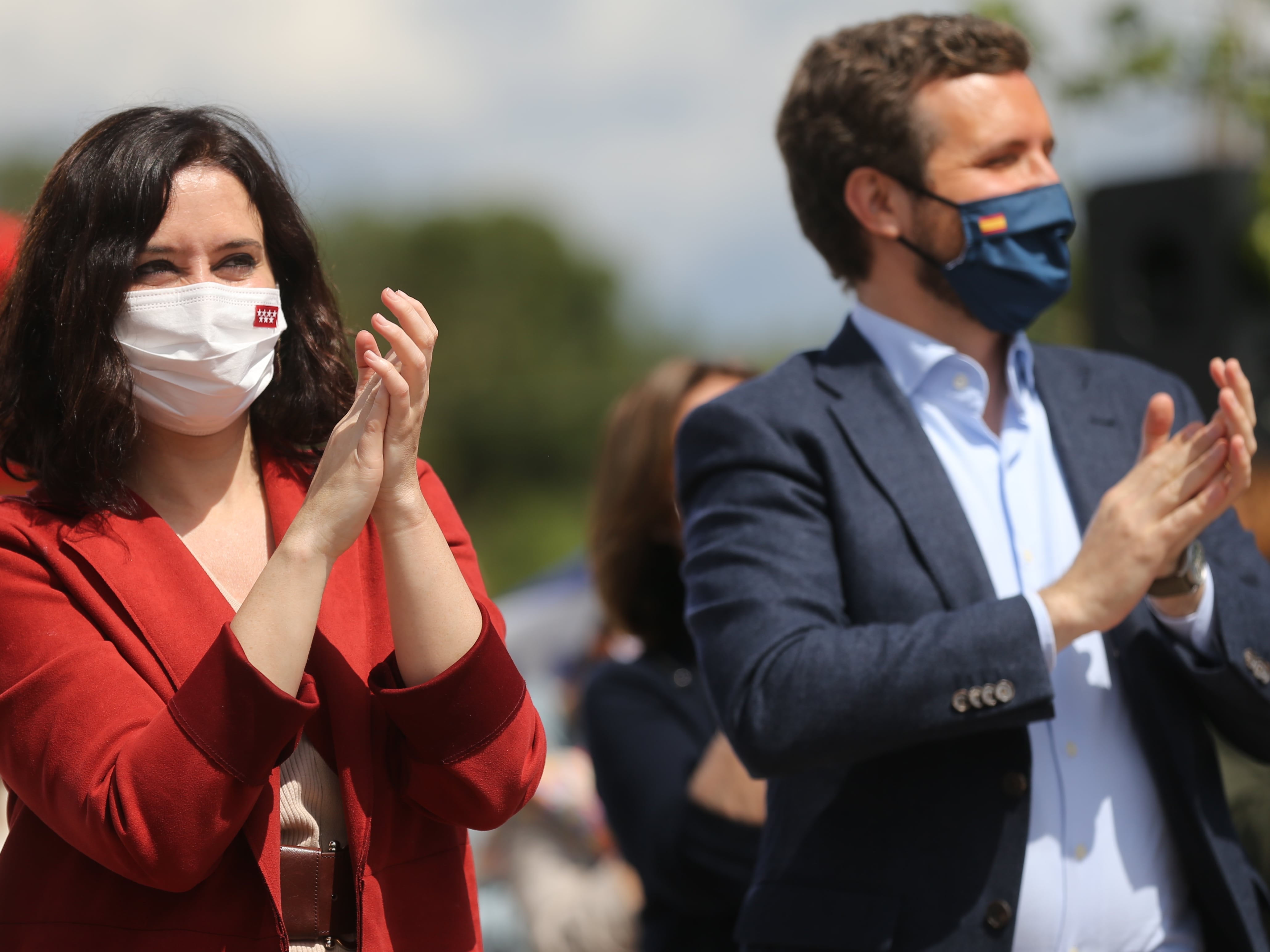 Isabel Díaz Ayuso y Pablo Casado, en una imagen de recurso.