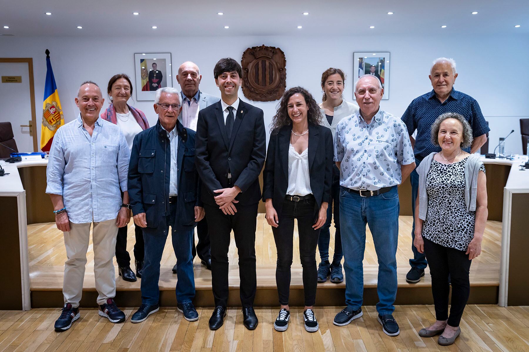 Sessió del consell de la gent gran d'Andorra la Vella