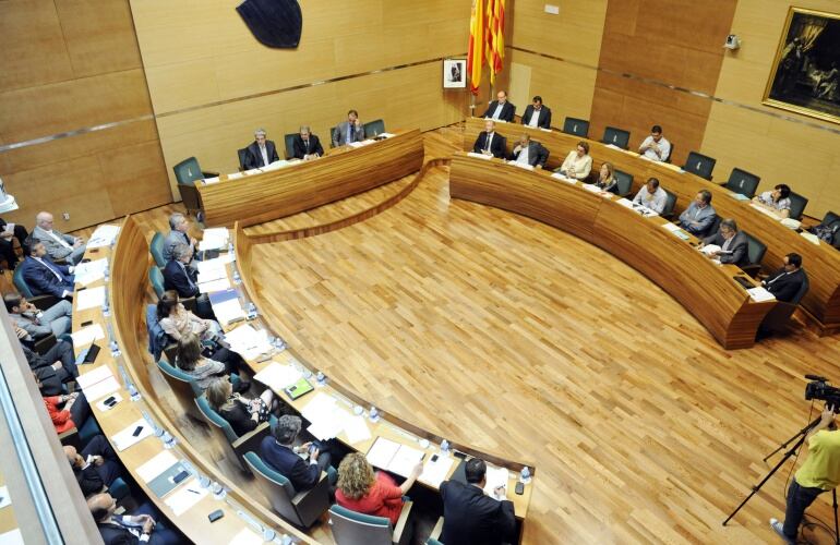 Pleno de la Diputacion de Valencia