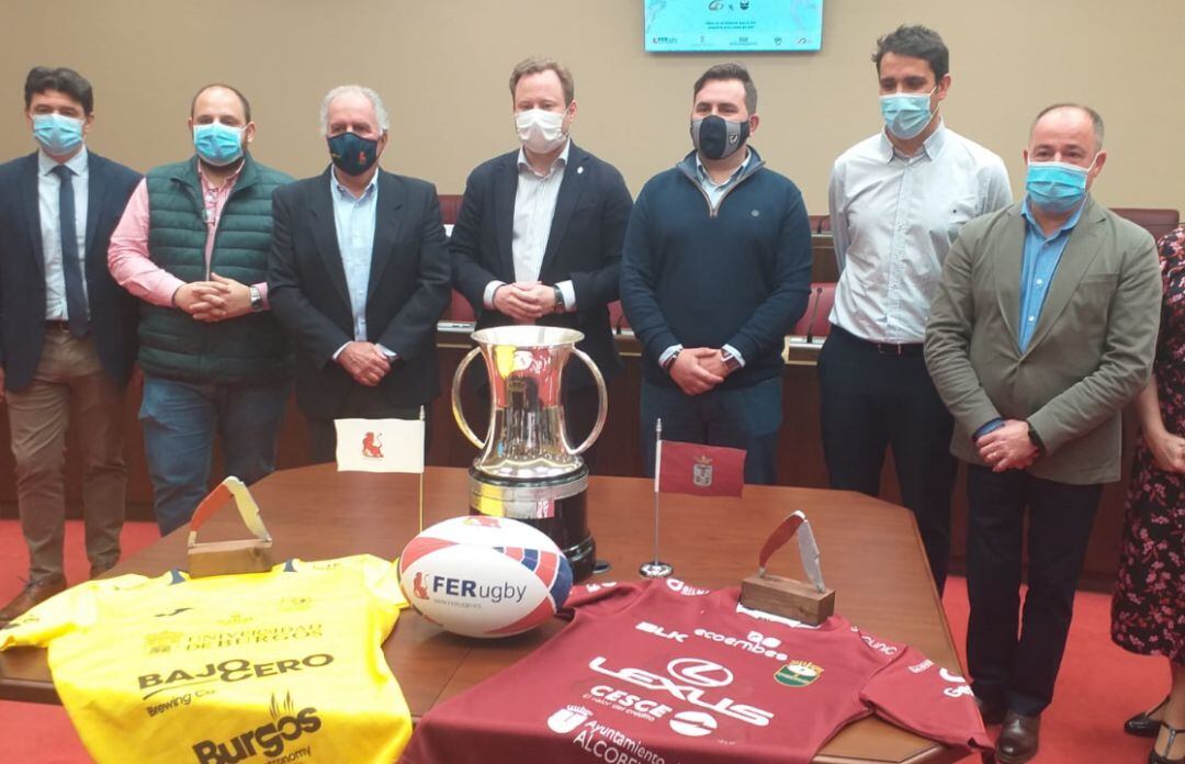 Presentación de la Copa del Rey de Rugby en Albacete