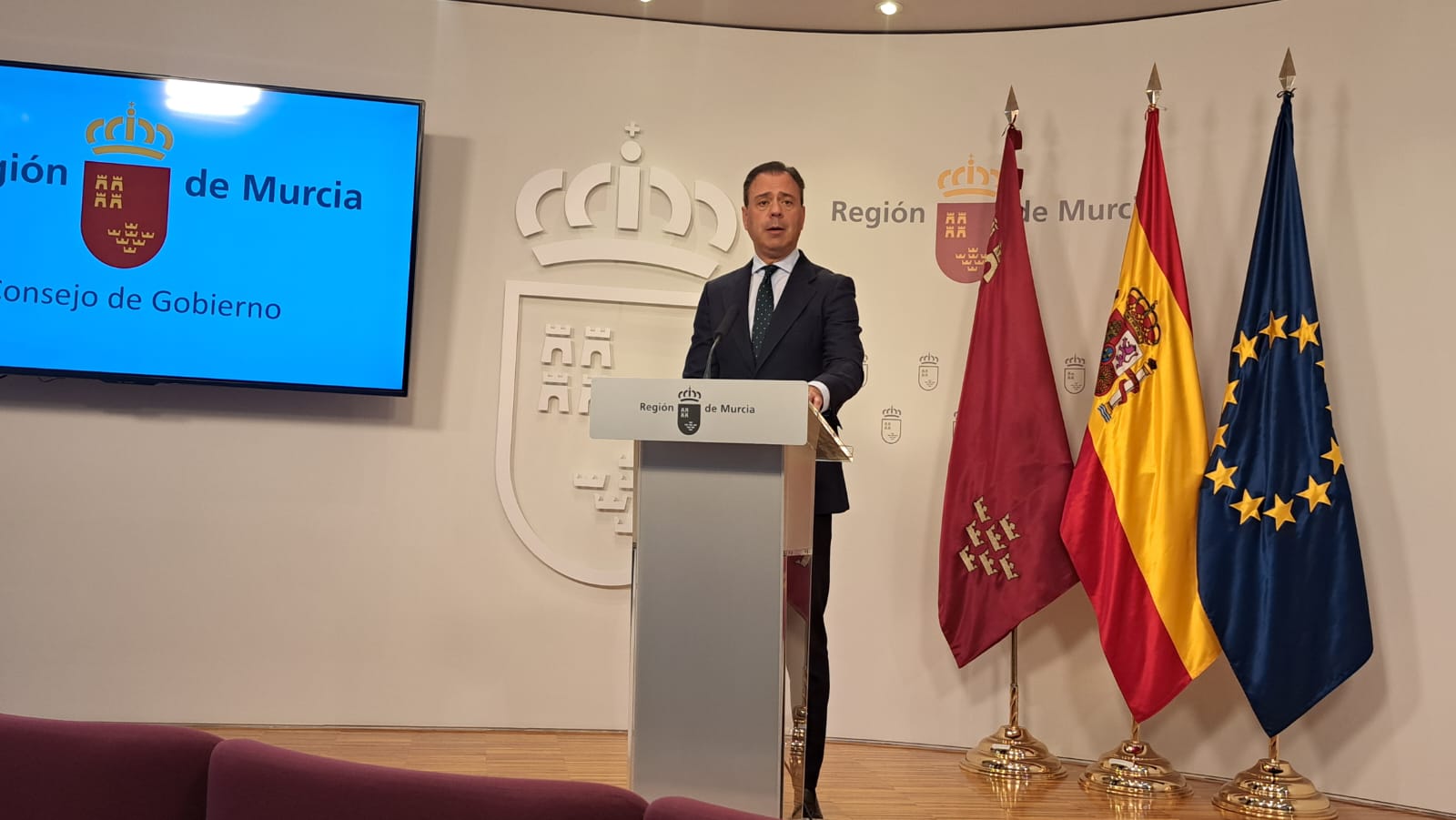 Marcos Ortuño, Portavoz del Gobierno