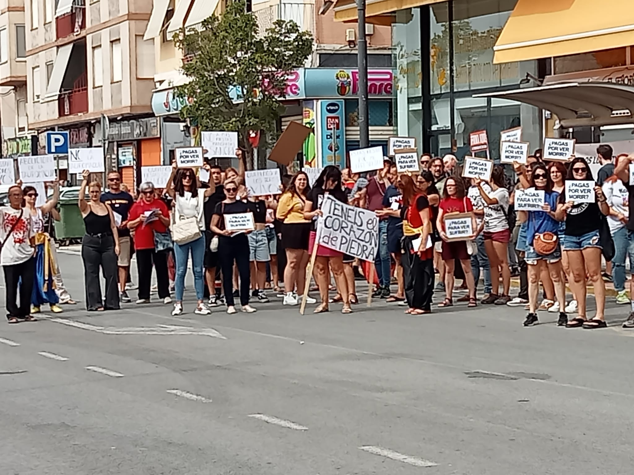 Ultima protesta antitaurina en Villena