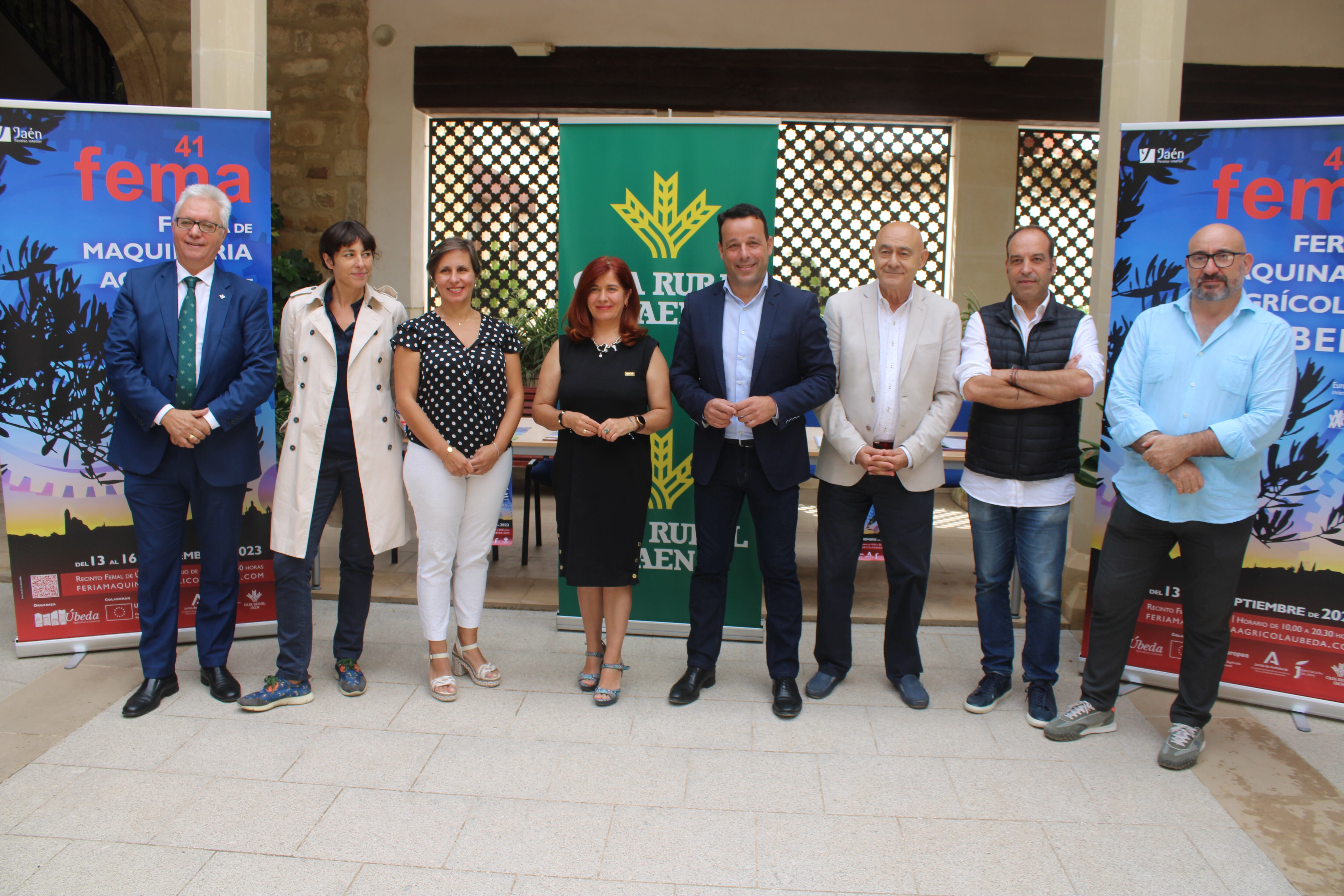 Presentación de la Feria de Maquinaria Agrícola en Úbeda