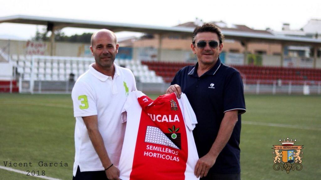 Presentació de Marcos Camacho en la seua etapa a la UD Benigànim