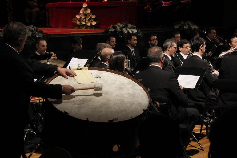 Banda Municipal de Música de Granada, dirigida por Miguel Sánchez Ruzafa