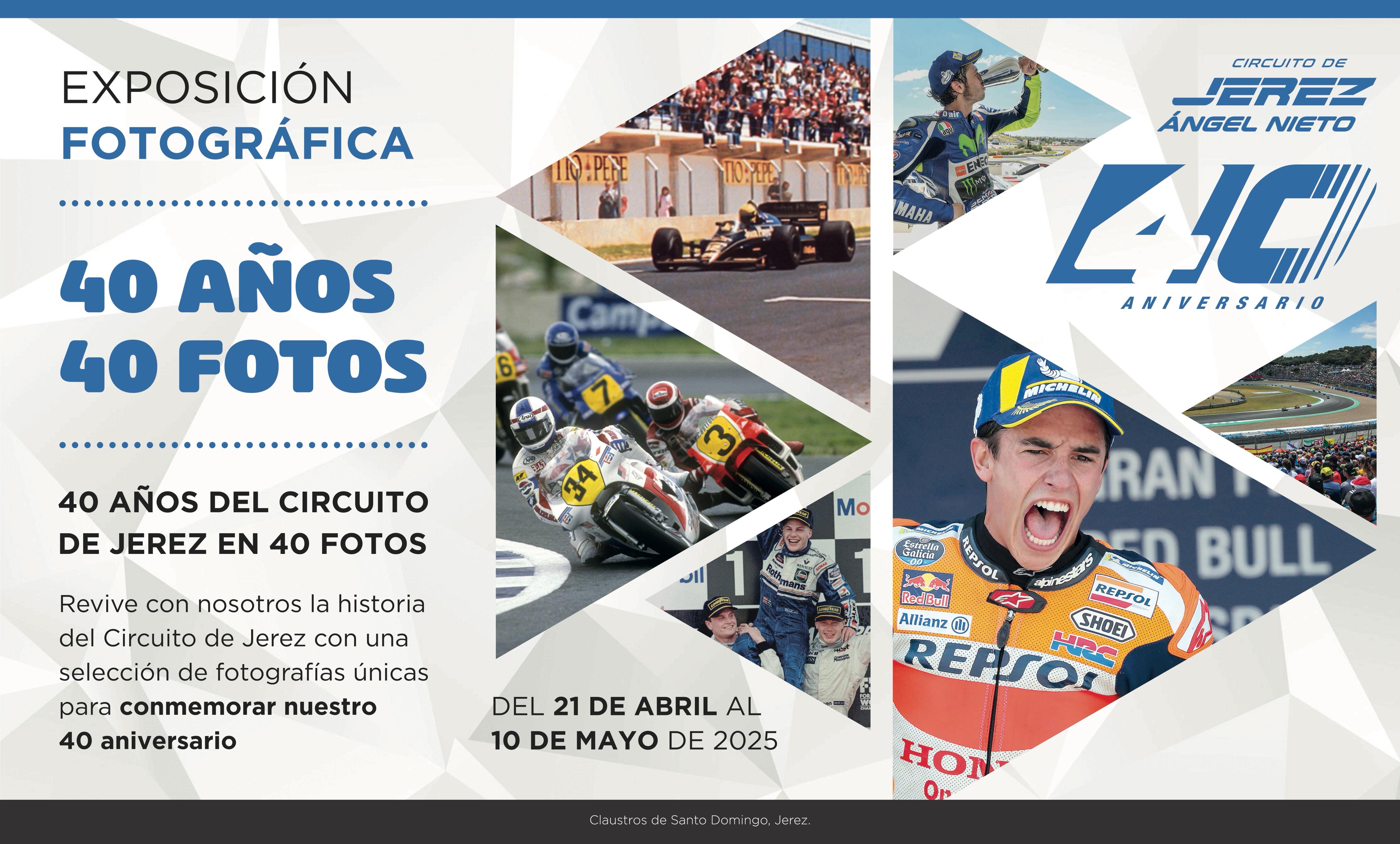 Exposición 40 años del Circuito de Jerez en fotos