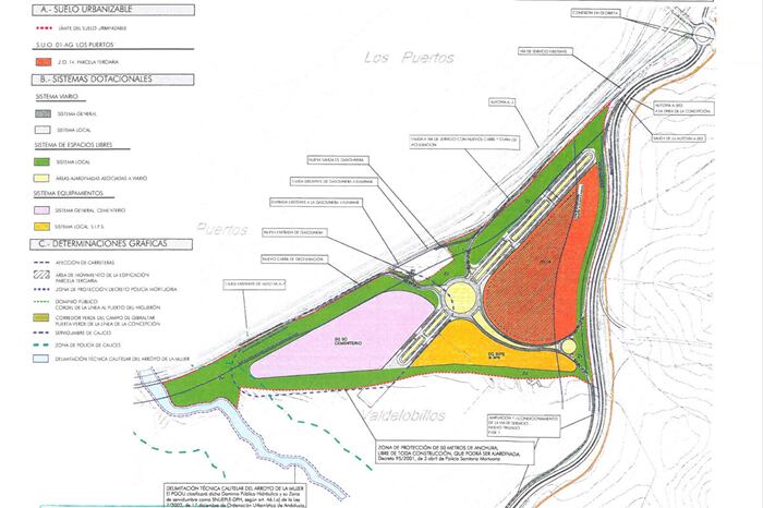 Planeamiento Finca &#039;Los Puertos&#039;