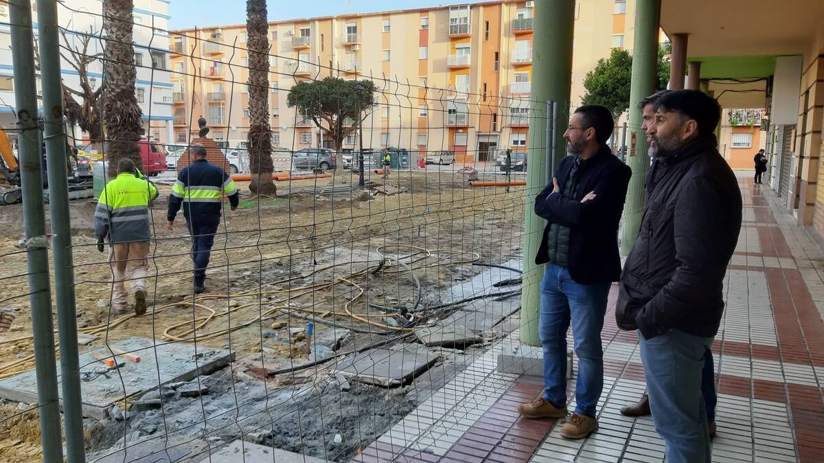 Las obras de la barriada de Periáñez y de la calle Vista Alegre de La Línea marchan a buen ritmo