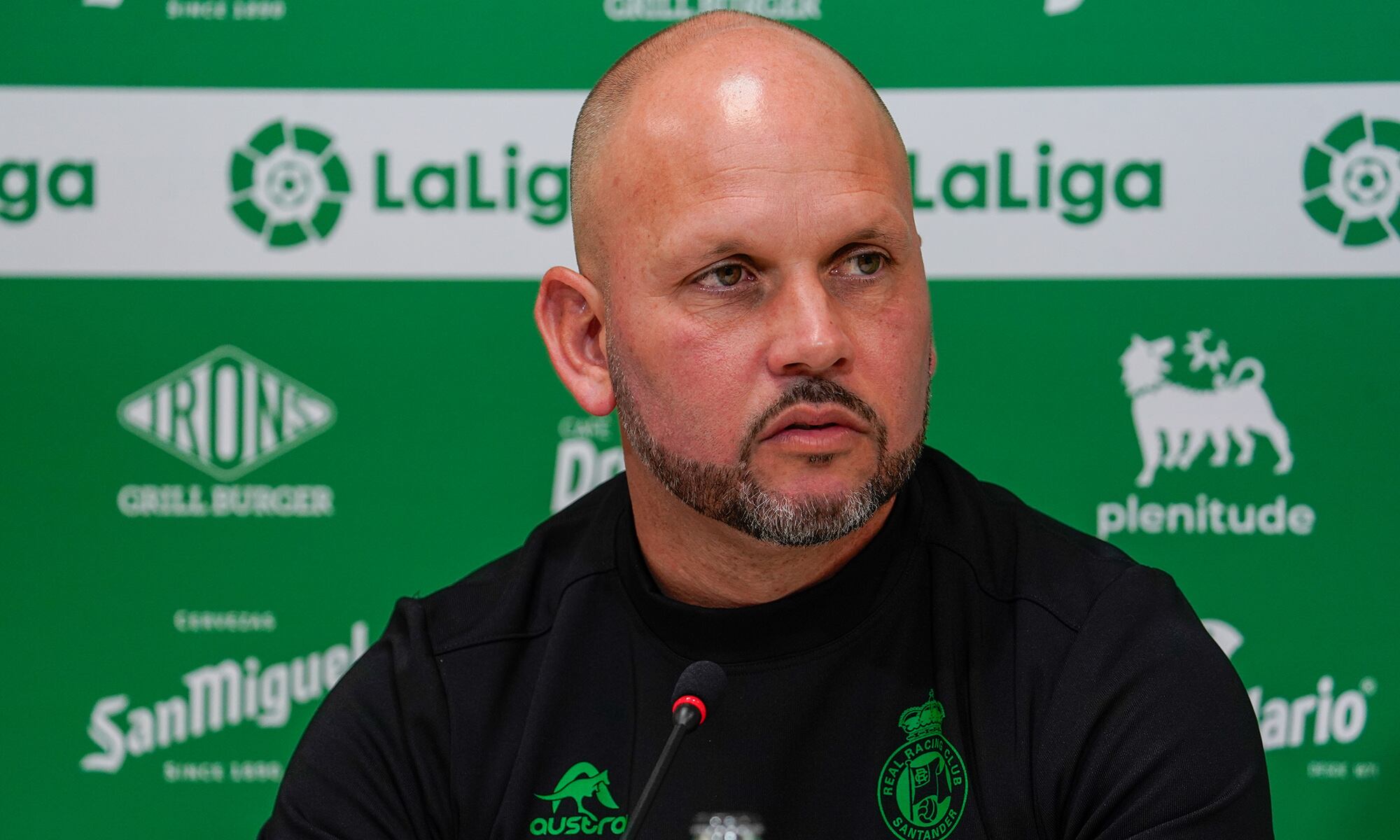 José Alberto afronta su cuarto partido al frente del Racing