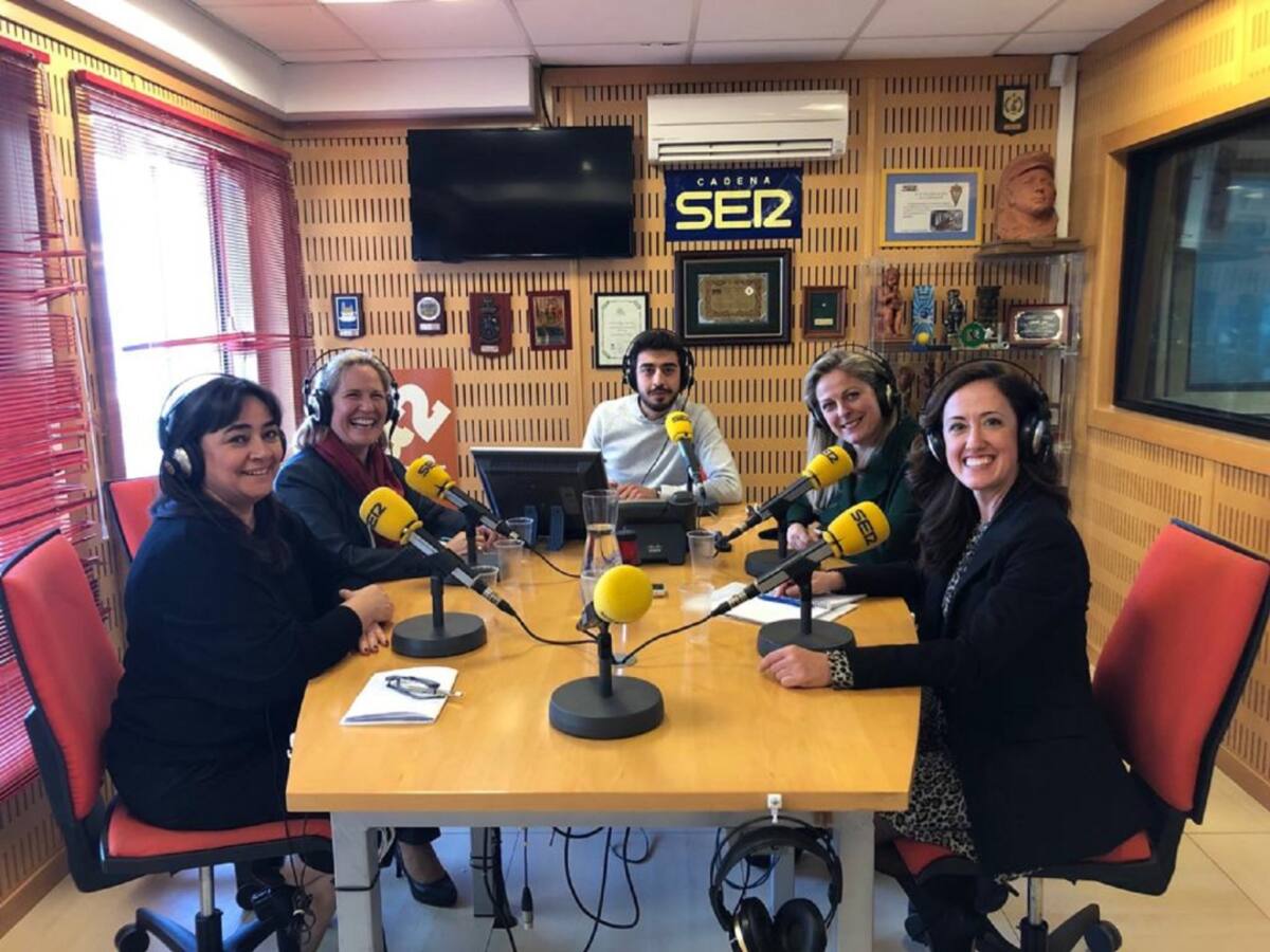 Mesa de las cuatro directoras de hotel en Cádiz