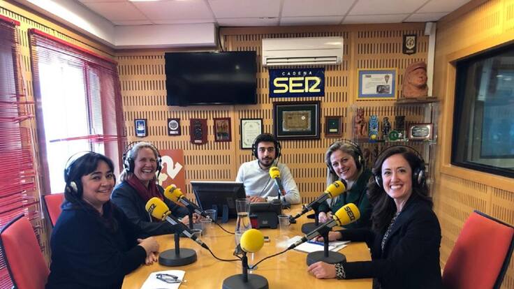 Mesa de las cuatro directoras de hotel en Cádiz