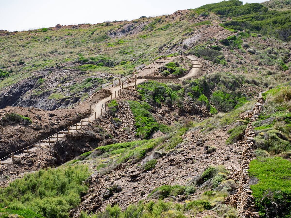 El Consell rehabilita quatre punts del tram 5 de Camí de Cavalls afectats per l’erosió